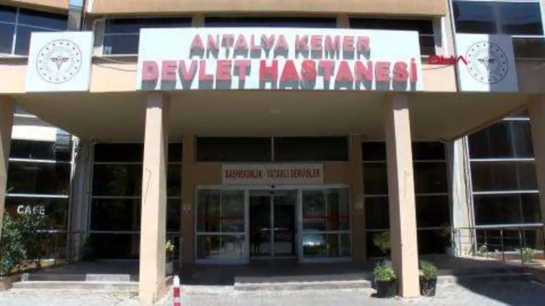 Antalya'da O Devlet Hastanesinde Düğmeye Basıldı 2